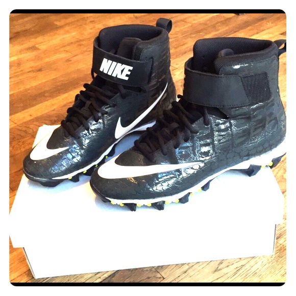Mens Nike force savage shark football cleats - Picture 1 of 8